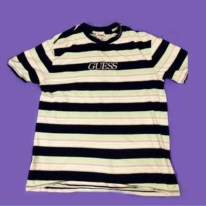GUESS Originals Pacsun Stripe Tshirt Small